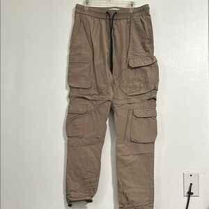 Pacsun Relaxed Khaki Cargos Mens (S)